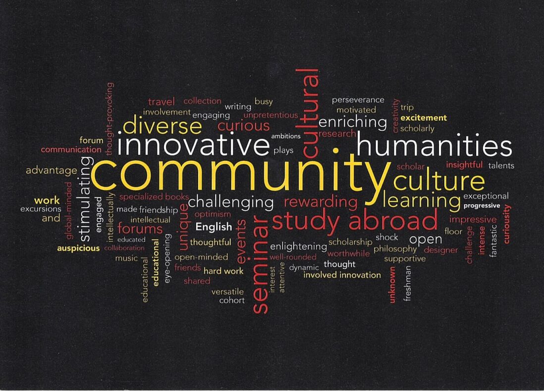 The Humanities Scholars Program We are….